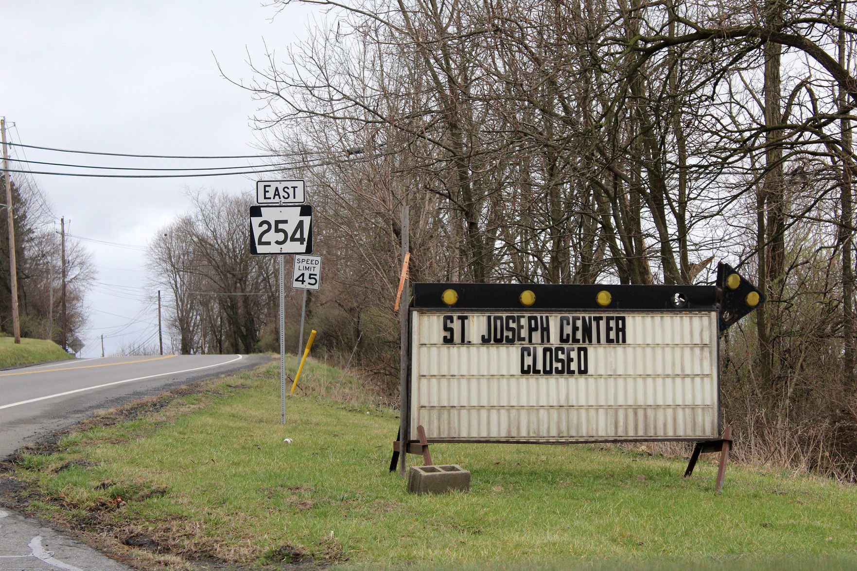 Parish center closed